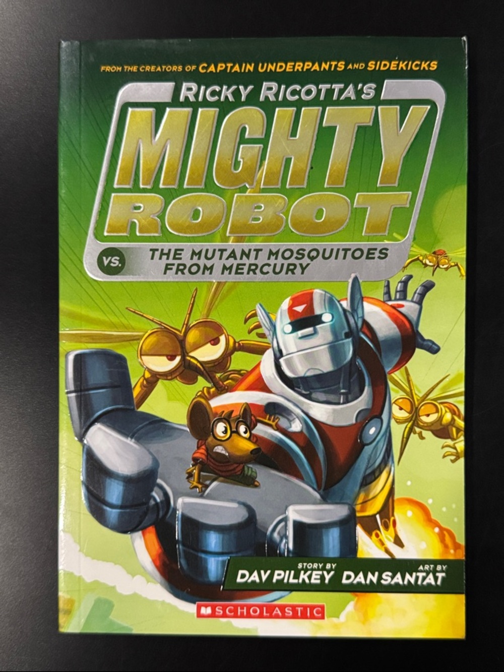 Ricky Ricotta’s Mighty Robot vs. The Mutant Mosquitoes From Mercury - Novel